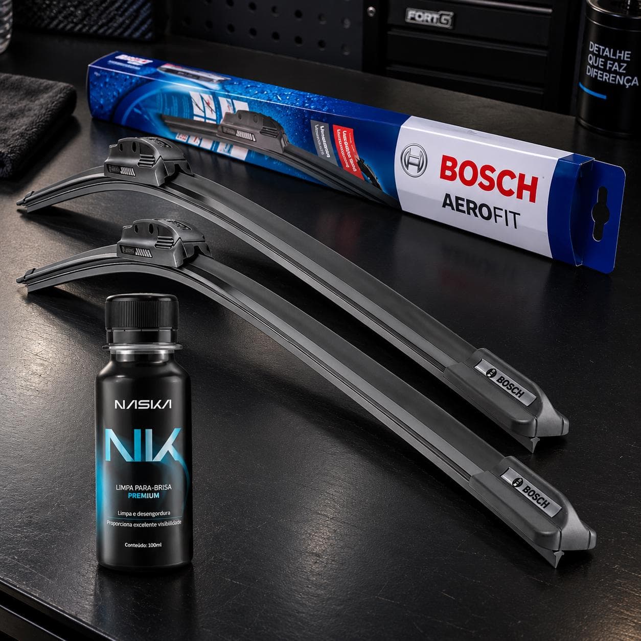 Limpador Para-brisa Paleta Original Bosch Aerofit